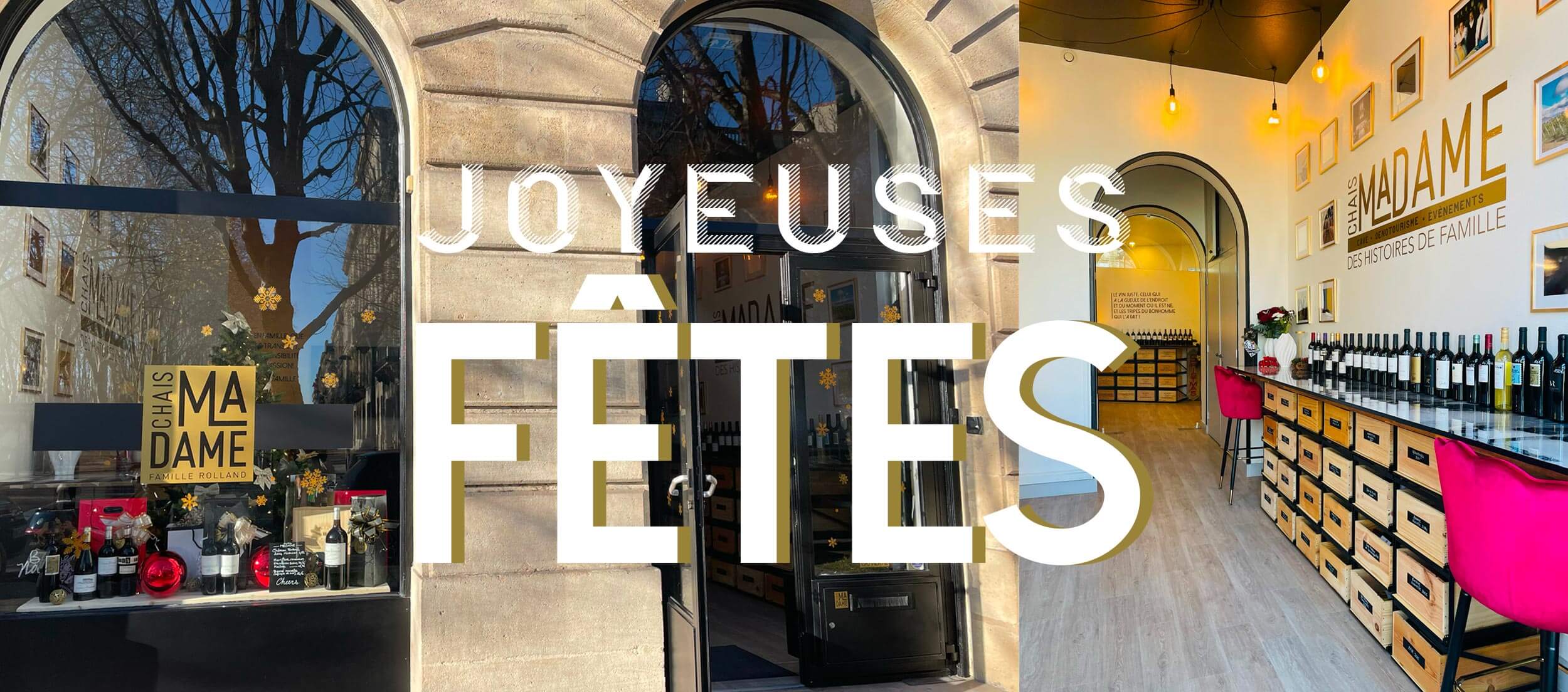 Bienvenue - Chais Madame